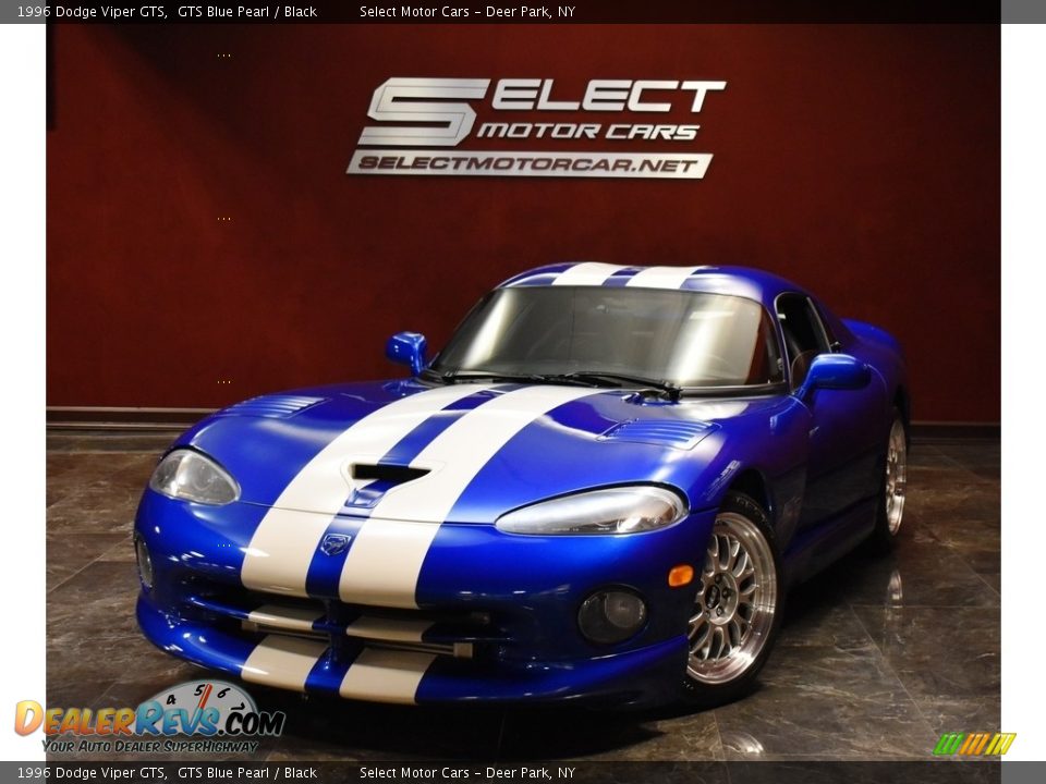 1996 Dodge Viper GTS GTS Blue Pearl / Black Photo #1