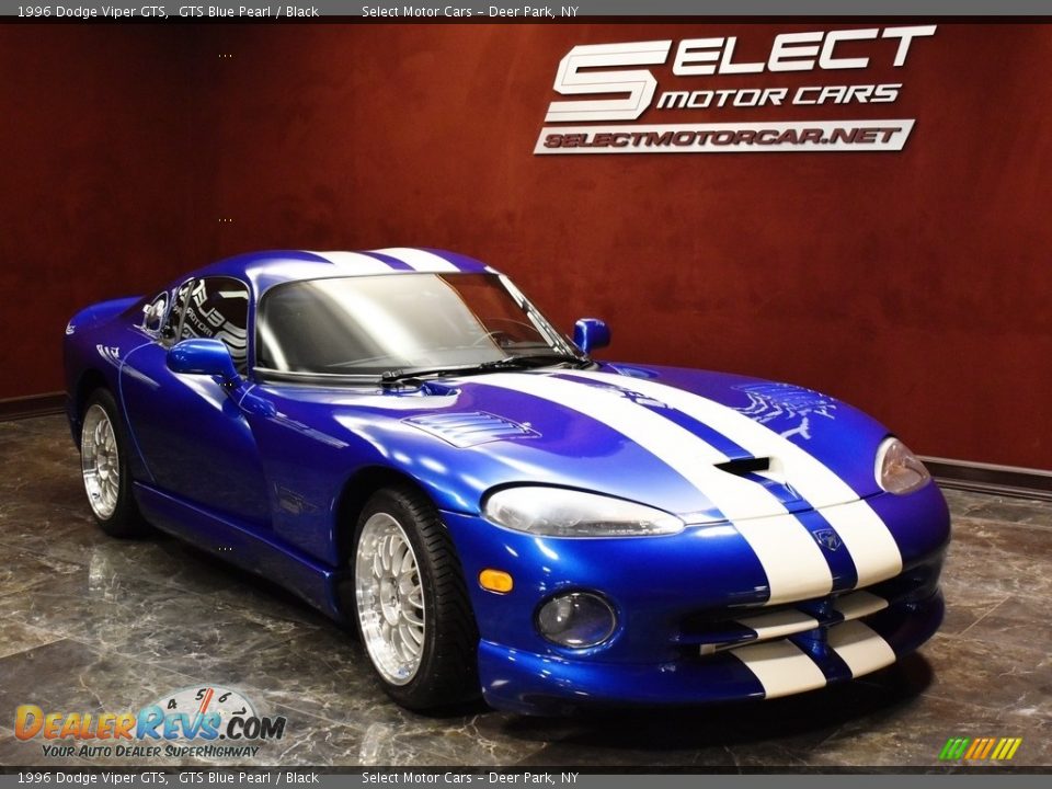 1996 Dodge Viper GTS GTS Blue Pearl / Black Photo #3