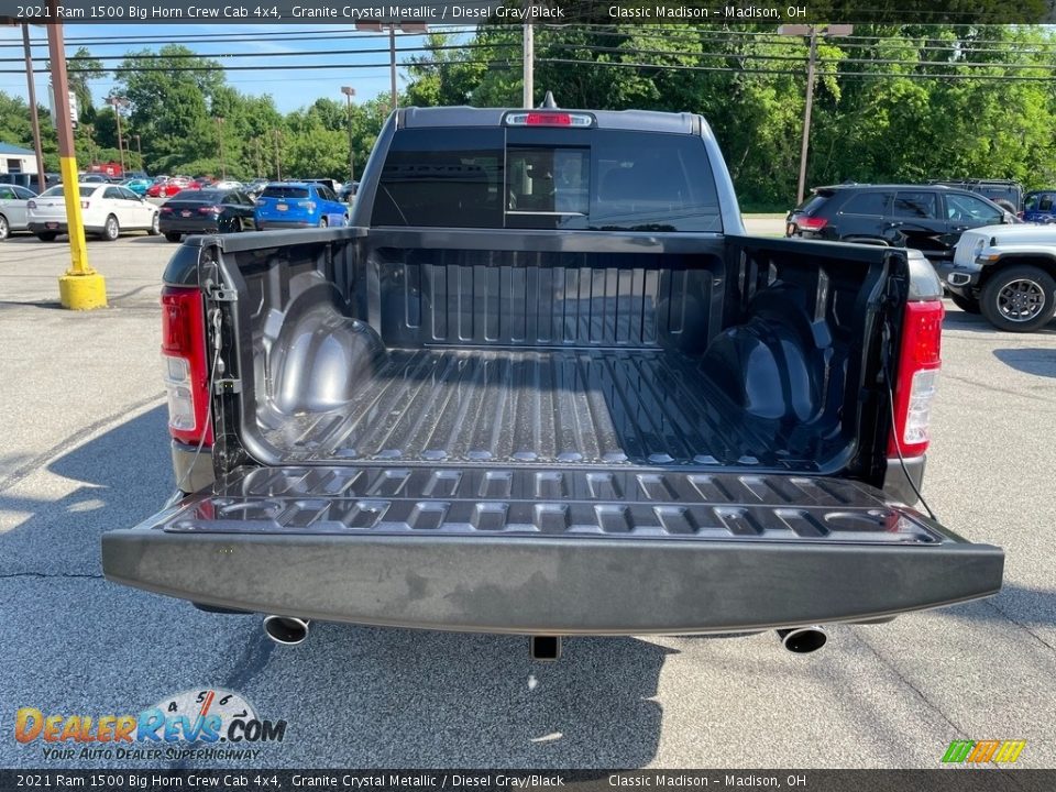 2021 Ram 1500 Big Horn Crew Cab 4x4 Granite Crystal Metallic / Diesel Gray/Black Photo #11