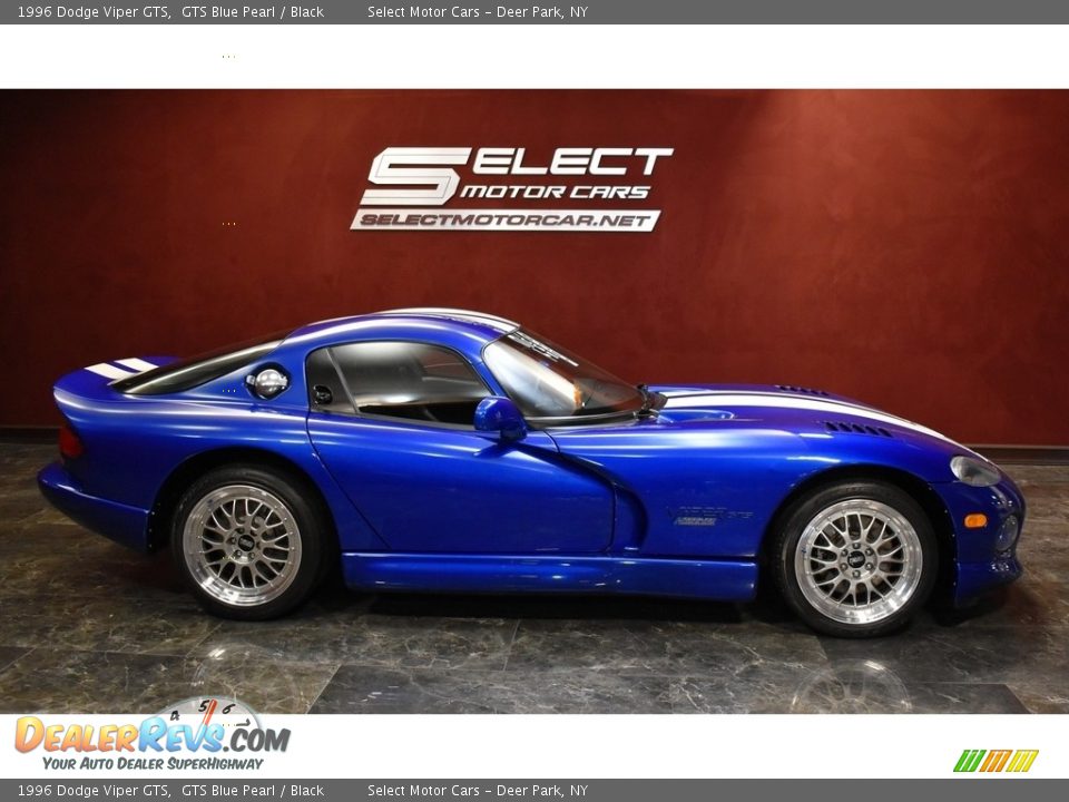 1996 Dodge Viper GTS GTS Blue Pearl / Black Photo #4