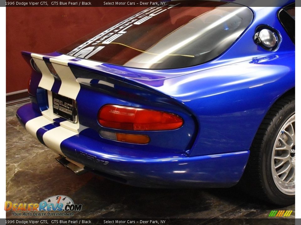 1996 Dodge Viper GTS GTS Blue Pearl / Black Photo #5