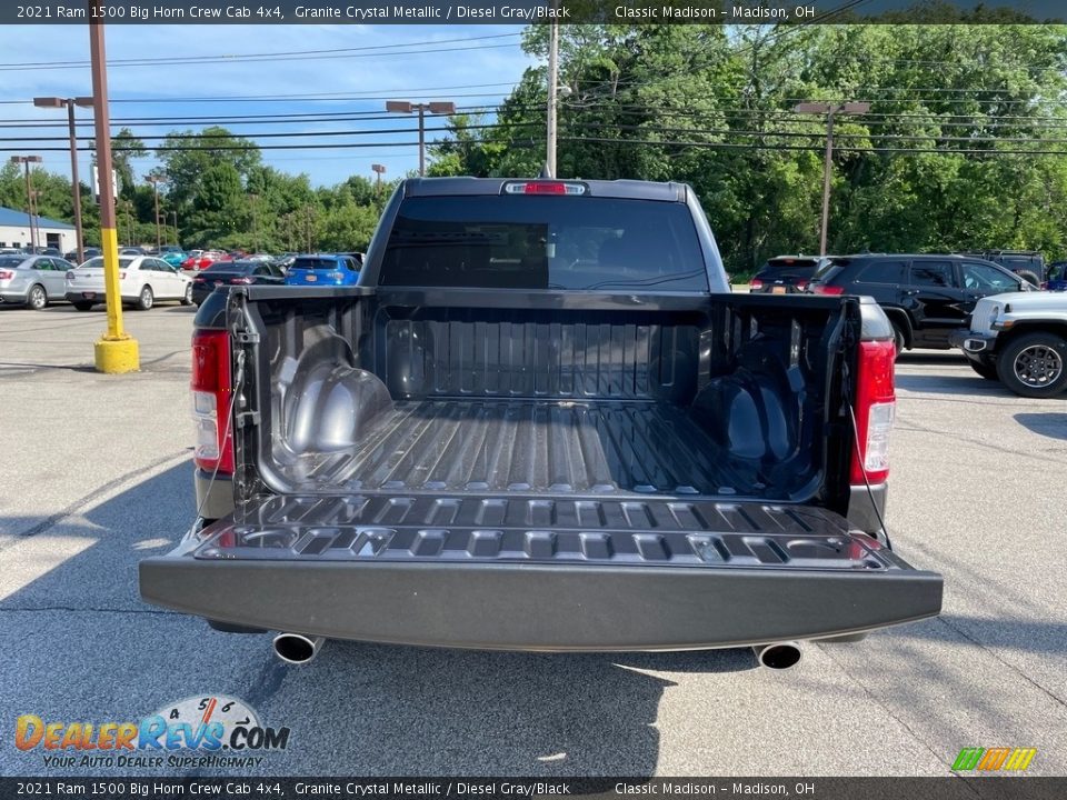 2021 Ram 1500 Big Horn Crew Cab 4x4 Granite Crystal Metallic / Diesel Gray/Black Photo #11