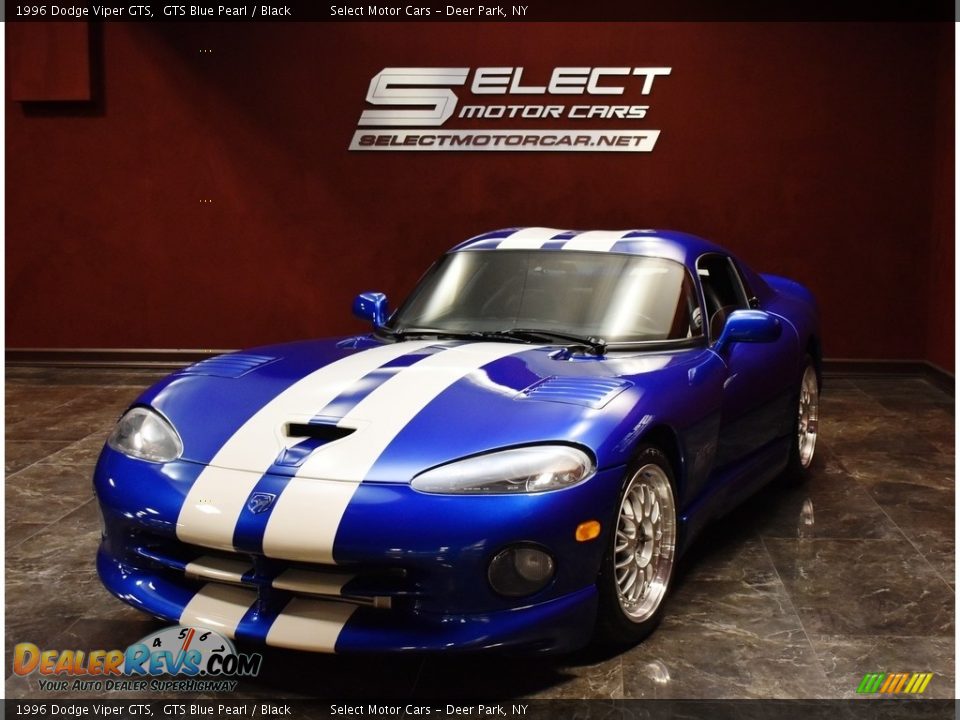 1996 Dodge Viper GTS GTS Blue Pearl / Black Photo #7