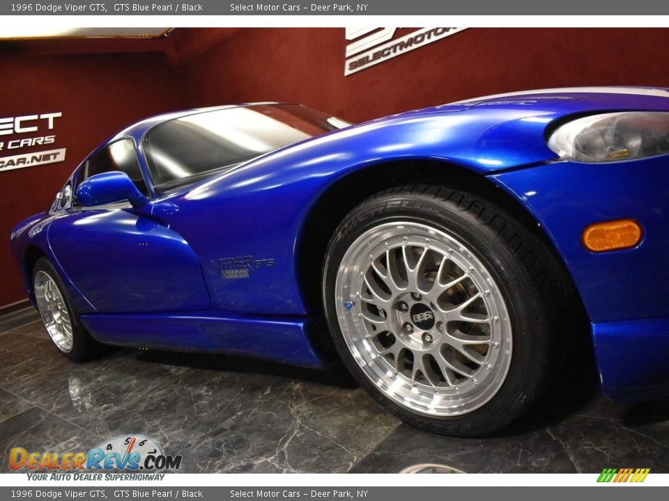 1996 Dodge Viper GTS GTS Blue Pearl / Black Photo #9