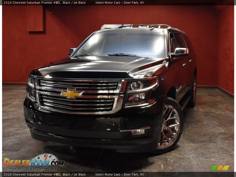 2019 Chevrolet Suburban Premier 4WD Black / Jet Black Photo #1