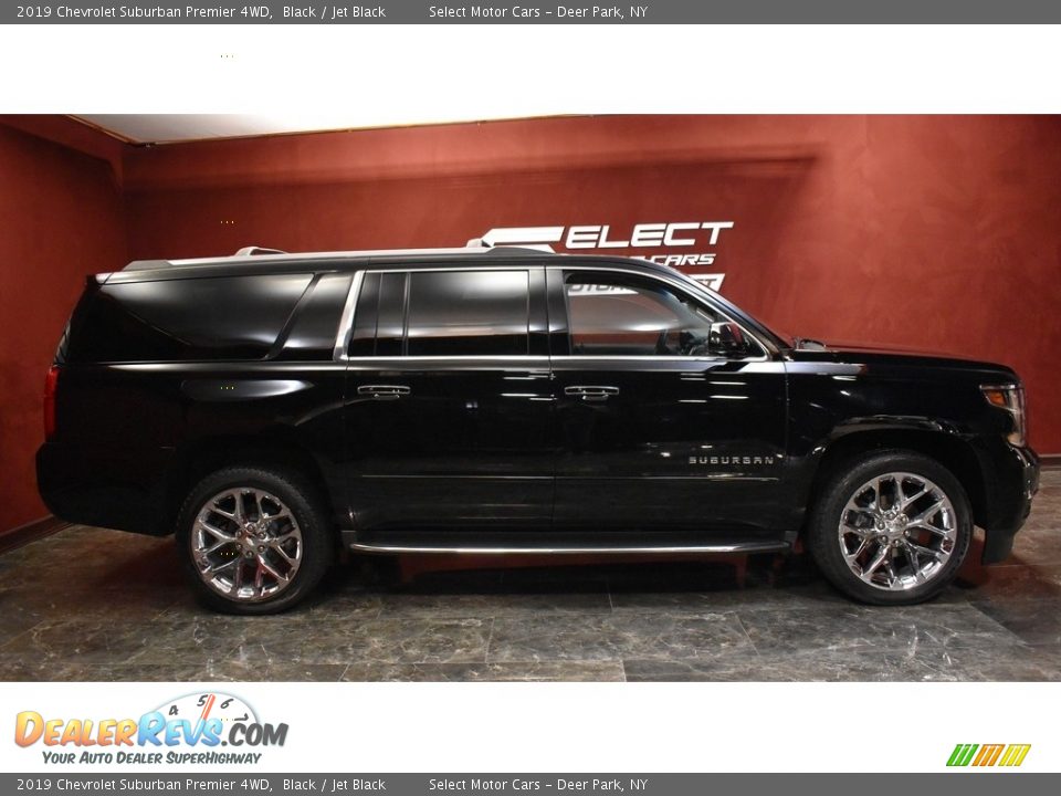 2019 Chevrolet Suburban Premier 4WD Black / Jet Black Photo #4