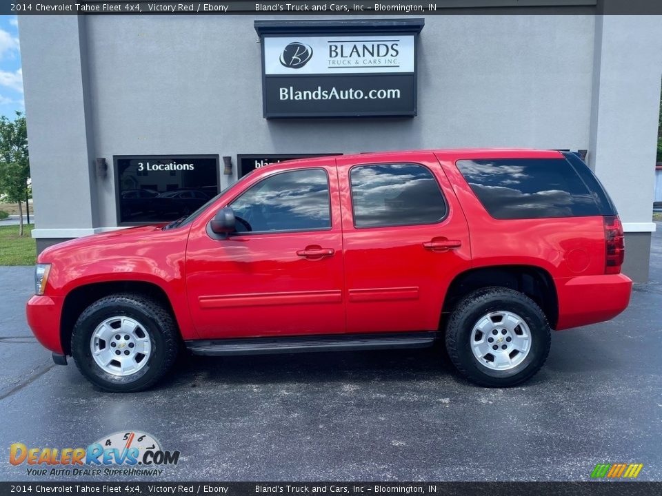 2014 Chevrolet Tahoe Fleet 4x4 Victory Red / Ebony Photo #1