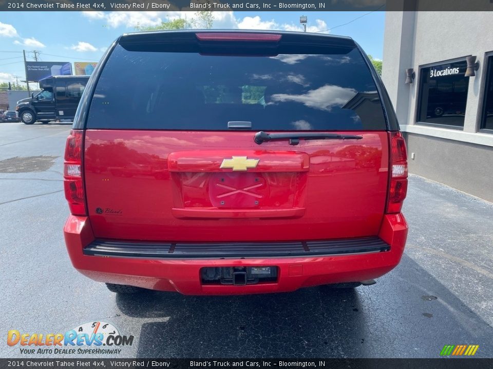 2014 Chevrolet Tahoe Fleet 4x4 Victory Red / Ebony Photo #6