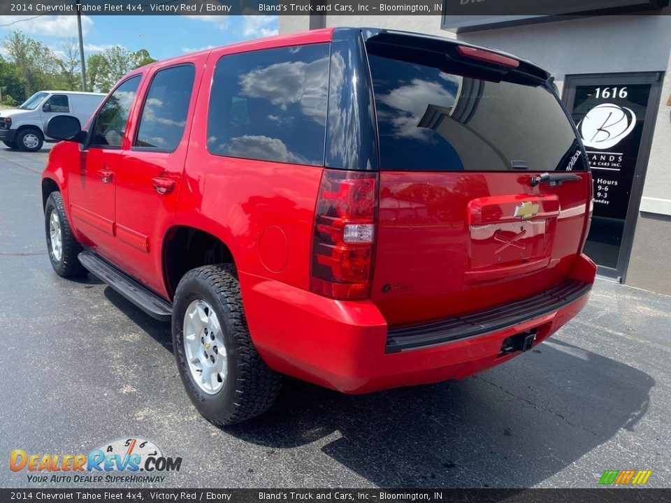 2014 Chevrolet Tahoe Fleet 4x4 Victory Red / Ebony Photo #7