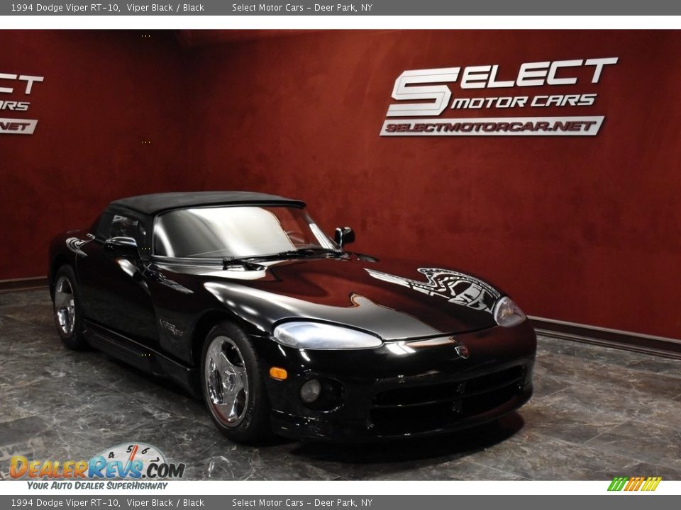 1994 Dodge Viper RT-10 Viper Black / Black Photo #3