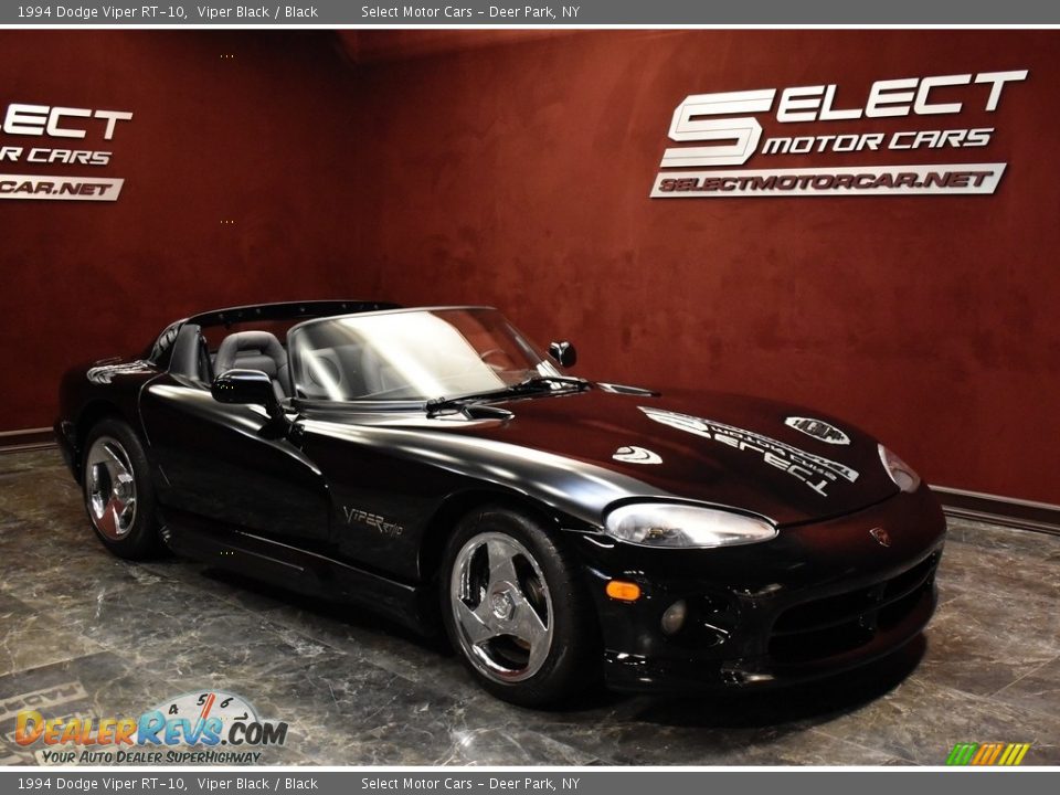 1994 Dodge Viper RT-10 Viper Black / Black Photo #5