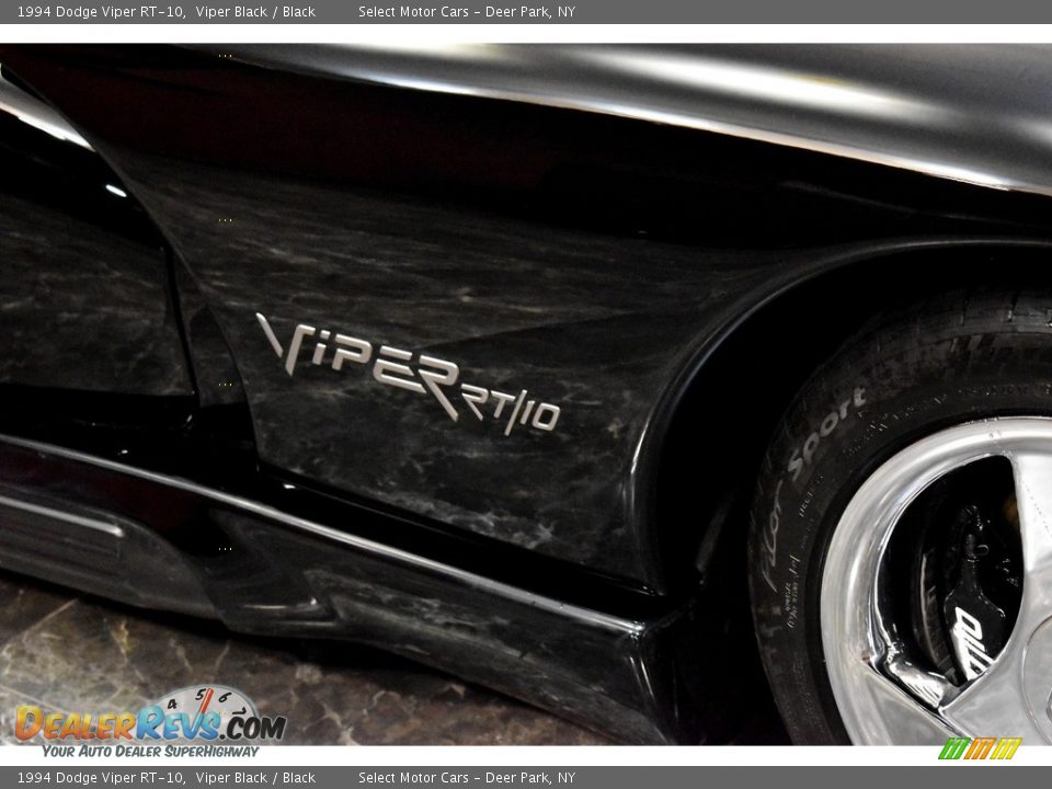 1994 Dodge Viper RT-10 Viper Black / Black Photo #9