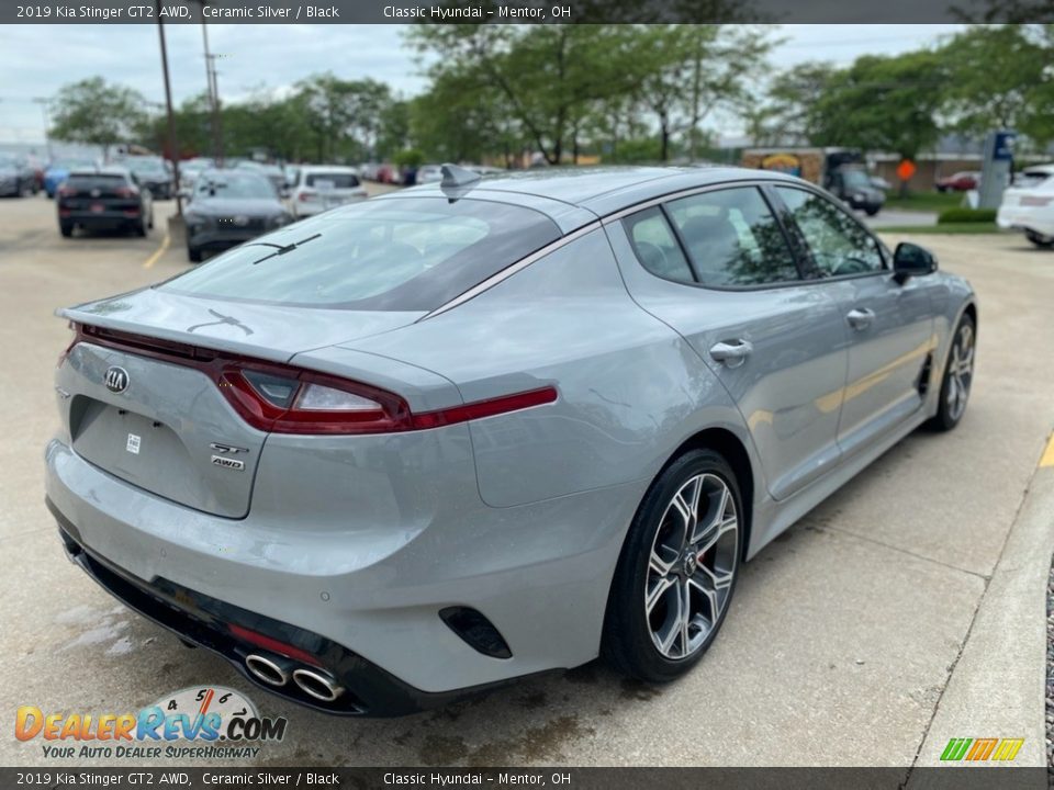 2019 Kia Stinger GT2 AWD Ceramic Silver / Black Photo #2