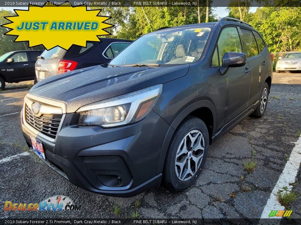 2019 Subaru Forester 2.5i Premium Dark Gray Metallic / Black Photo #1