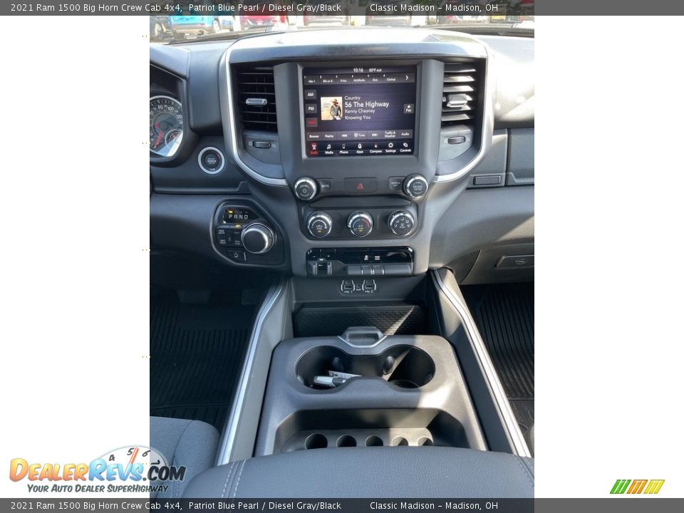2021 Ram 1500 Big Horn Crew Cab 4x4 Patriot Blue Pearl / Diesel Gray/Black Photo #6