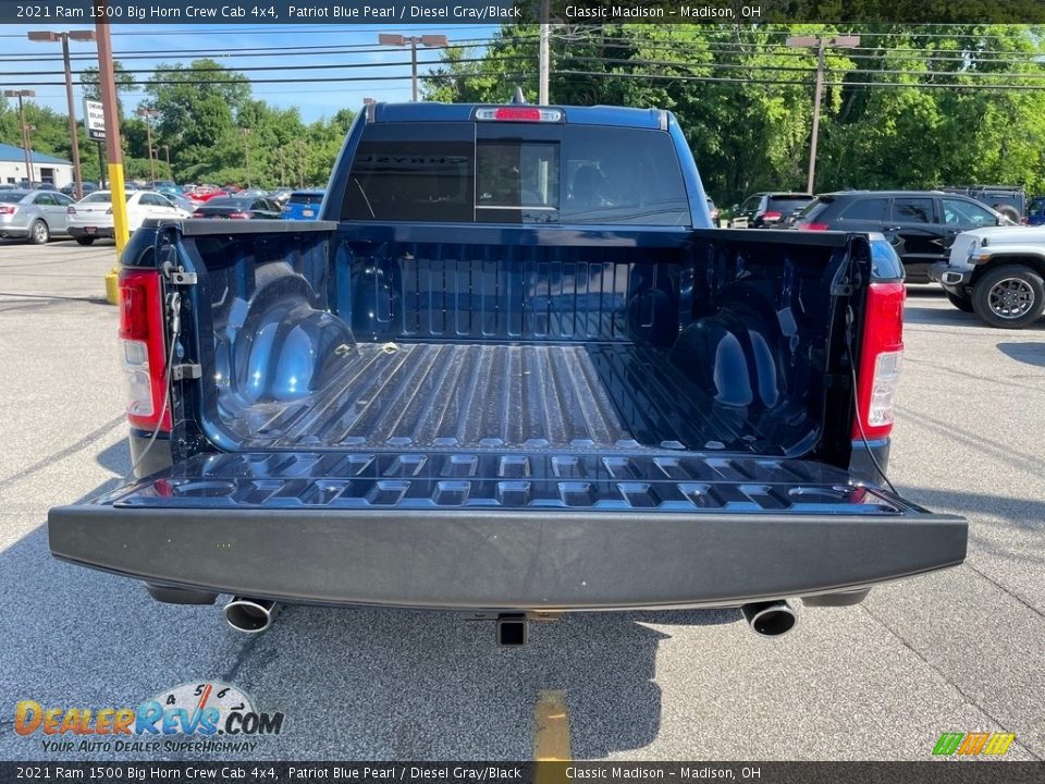 2021 Ram 1500 Big Horn Crew Cab 4x4 Patriot Blue Pearl / Diesel Gray/Black Photo #11