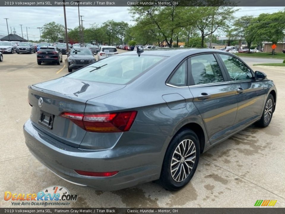 2019 Volkswagen Jetta SEL Platinum Gray Metallic / Titan Black Photo #2