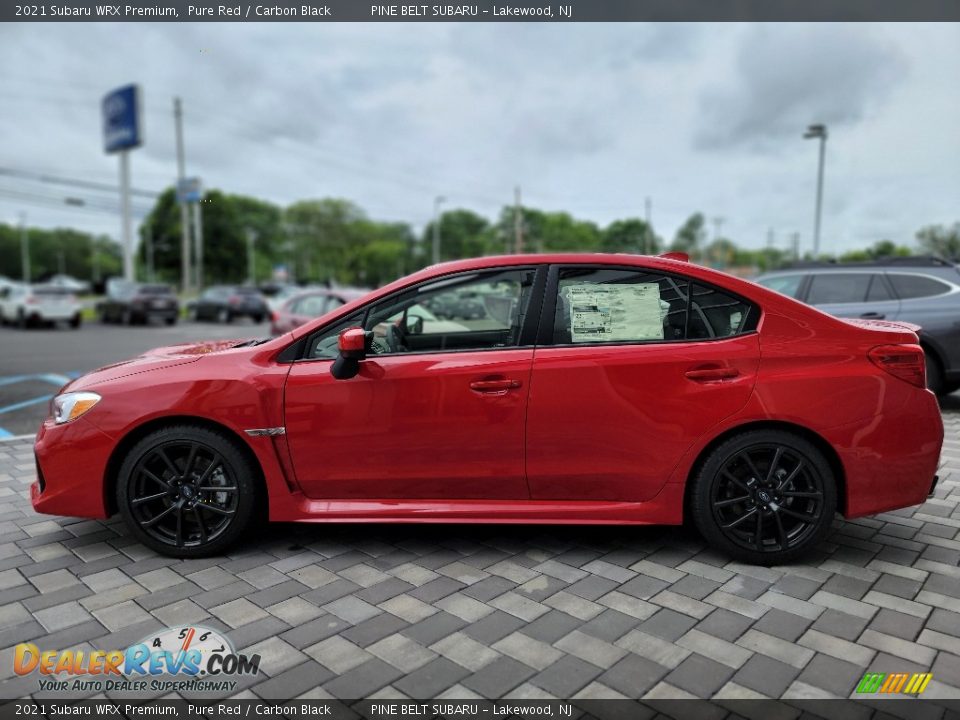 Pure Red 2021 Subaru WRX Premium Photo #4