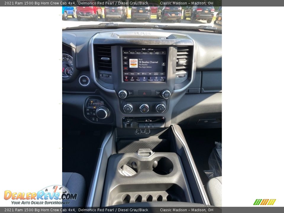 2021 Ram 1500 Big Horn Crew Cab 4x4 Delmonico Red Pearl / Diesel Gray/Black Photo #6