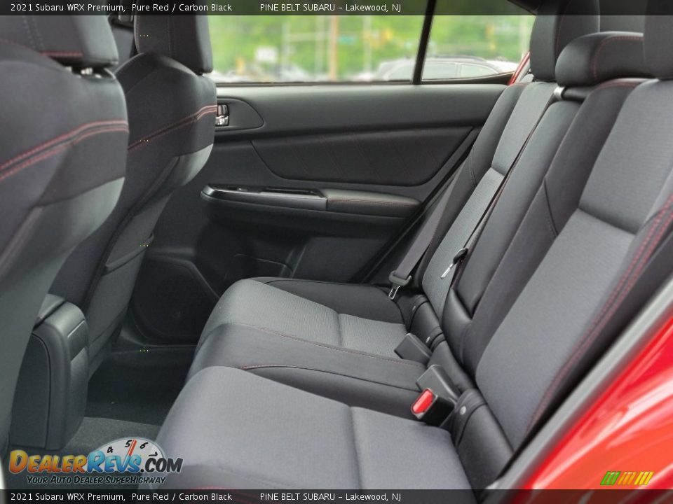 Rear Seat of 2021 Subaru WRX Premium Photo #8