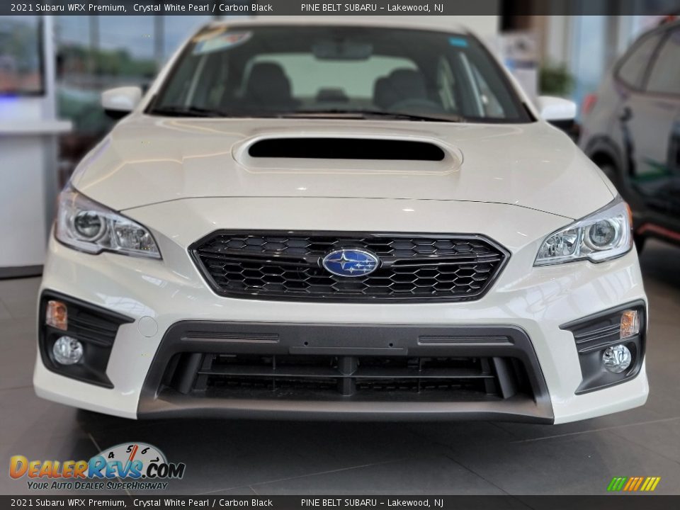 2021 Subaru WRX Premium Crystal White Pearl / Carbon Black Photo #3
