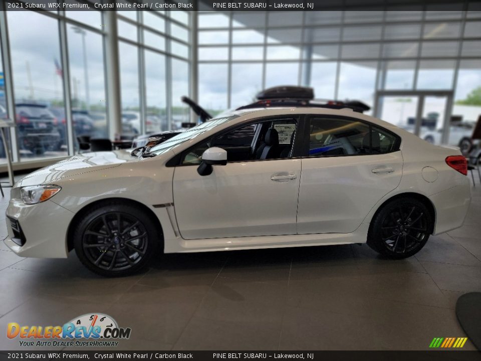 2021 Subaru WRX Premium Crystal White Pearl / Carbon Black Photo #4