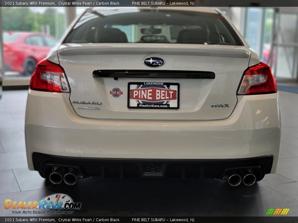 2021 Subaru WRX Premium Crystal White Pearl / Carbon Black Photo #7