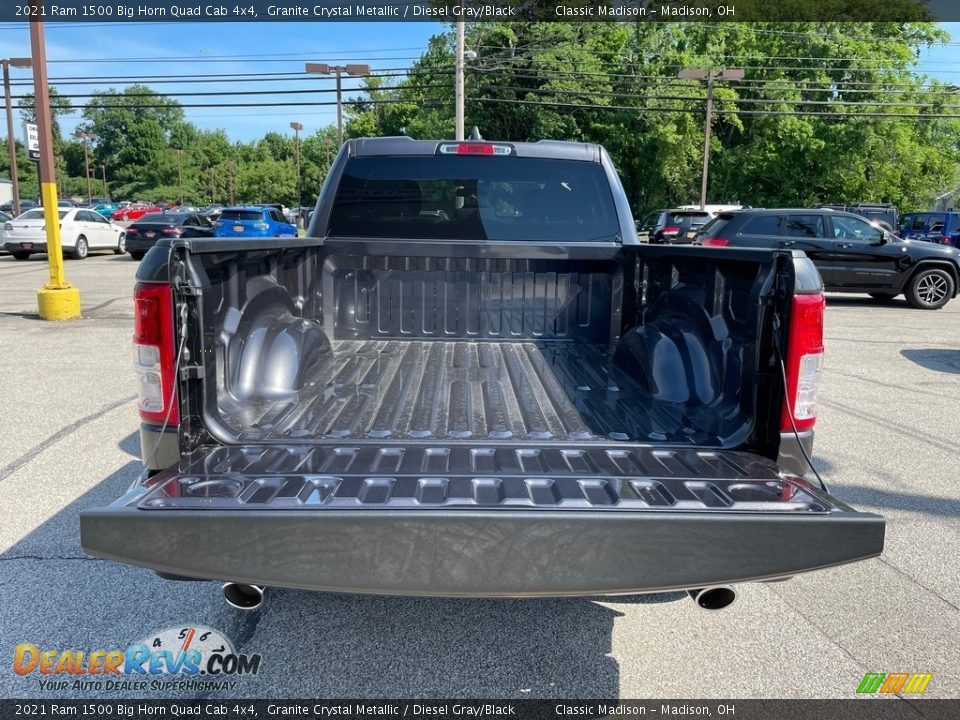 2021 Ram 1500 Big Horn Quad Cab 4x4 Granite Crystal Metallic / Diesel Gray/Black Photo #11