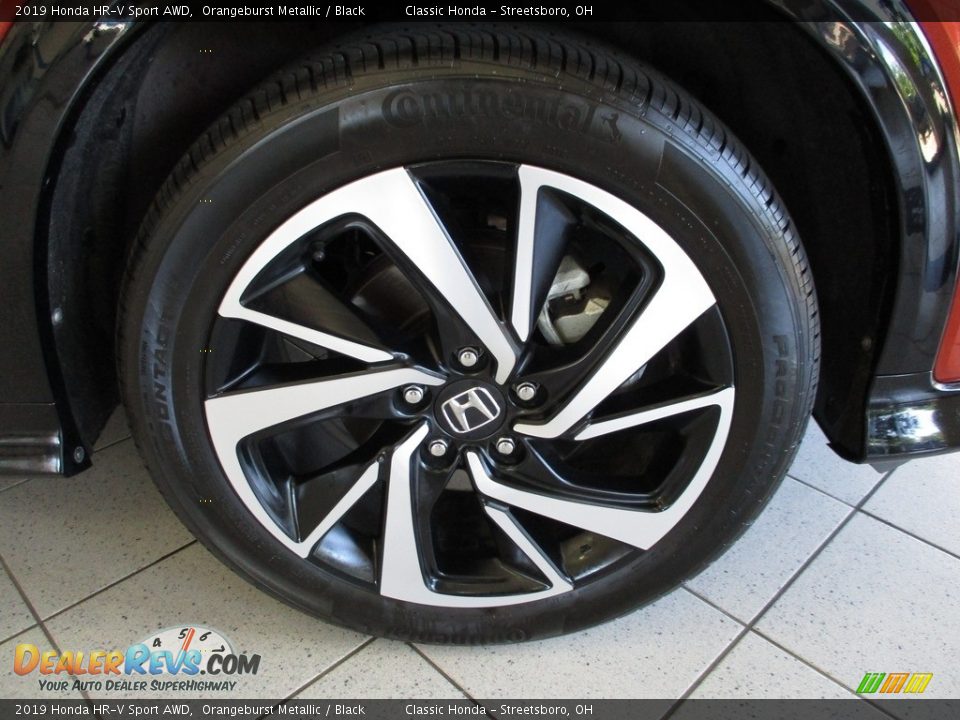 2019 Honda HR-V Sport AWD Orangeburst Metallic / Black Photo #5