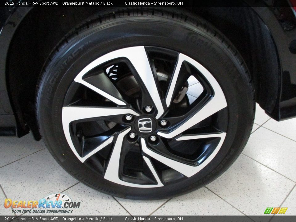 2019 Honda HR-V Sport AWD Orangeburst Metallic / Black Photo #11