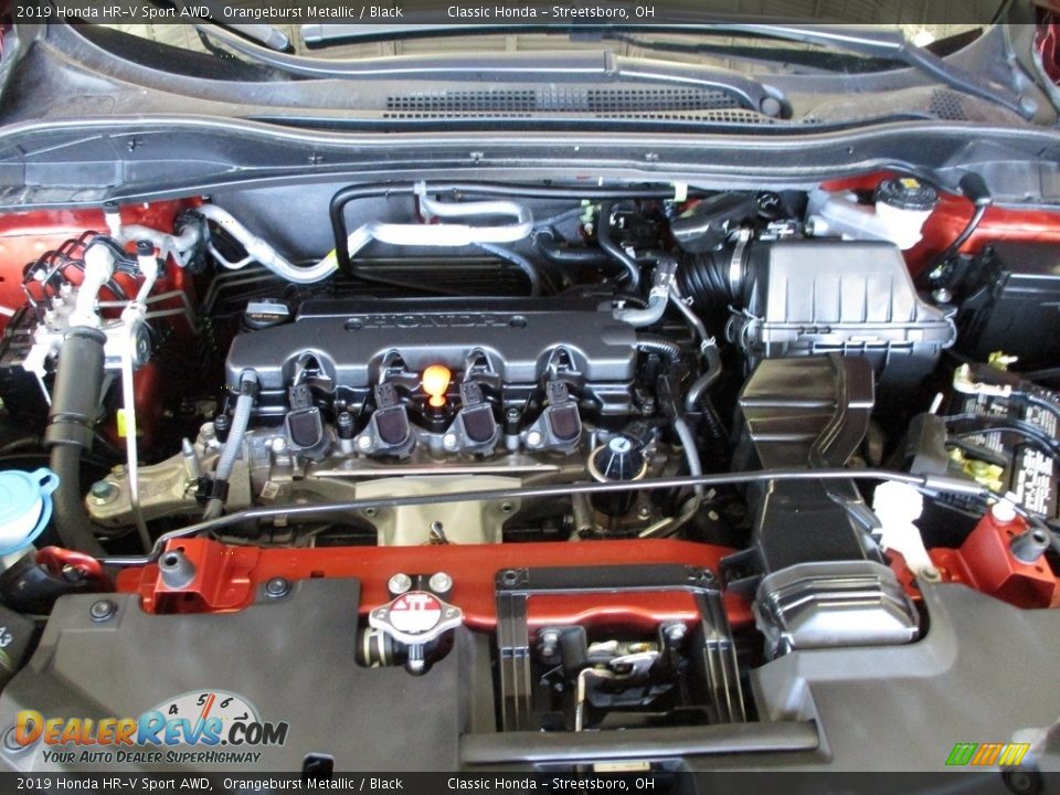 2019 Honda HR-V Sport AWD Orangeburst Metallic / Black Photo #13