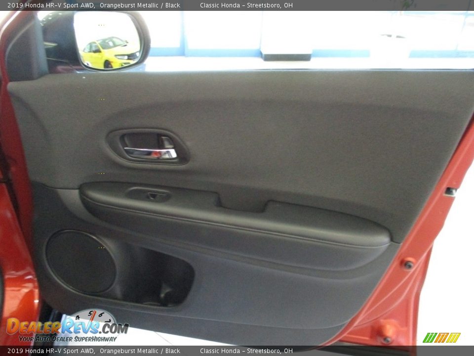 2019 Honda HR-V Sport AWD Orangeburst Metallic / Black Photo #14