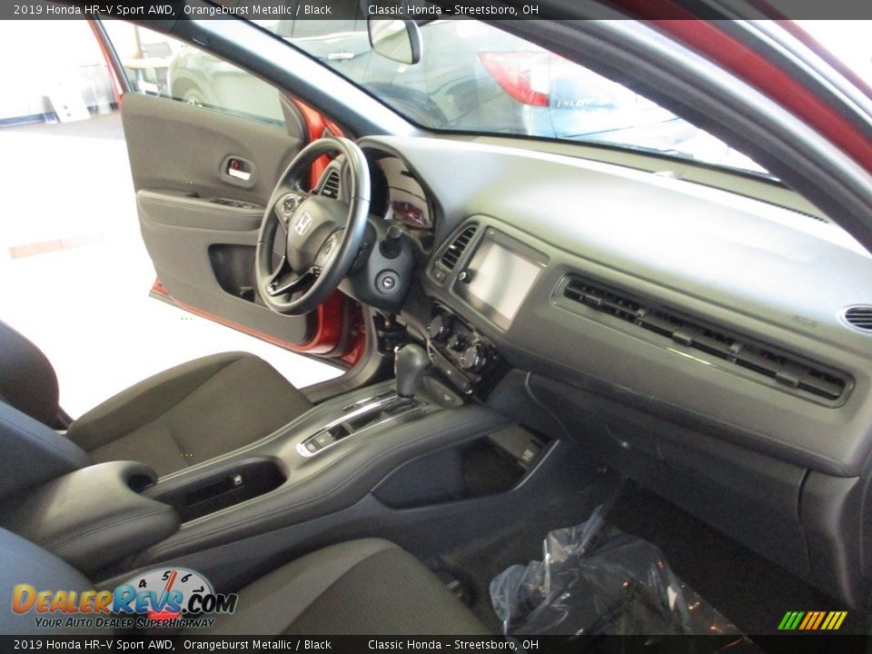 2019 Honda HR-V Sport AWD Orangeburst Metallic / Black Photo #15