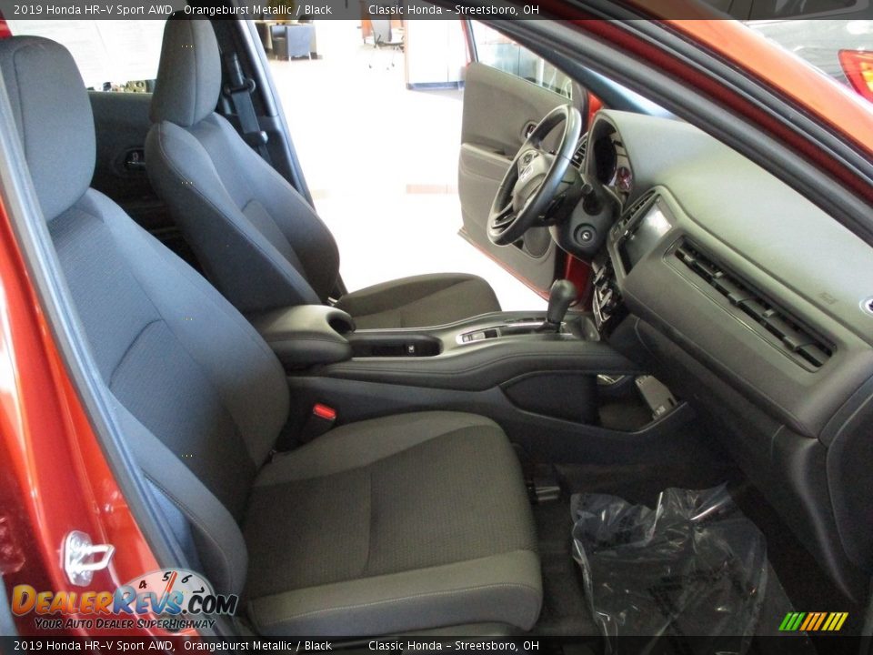 2019 Honda HR-V Sport AWD Orangeburst Metallic / Black Photo #16