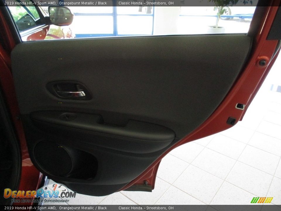 2019 Honda HR-V Sport AWD Orangeburst Metallic / Black Photo #17
