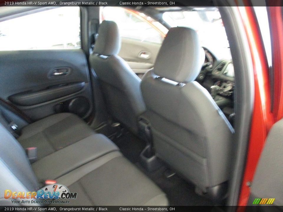 2019 Honda HR-V Sport AWD Orangeburst Metallic / Black Photo #18