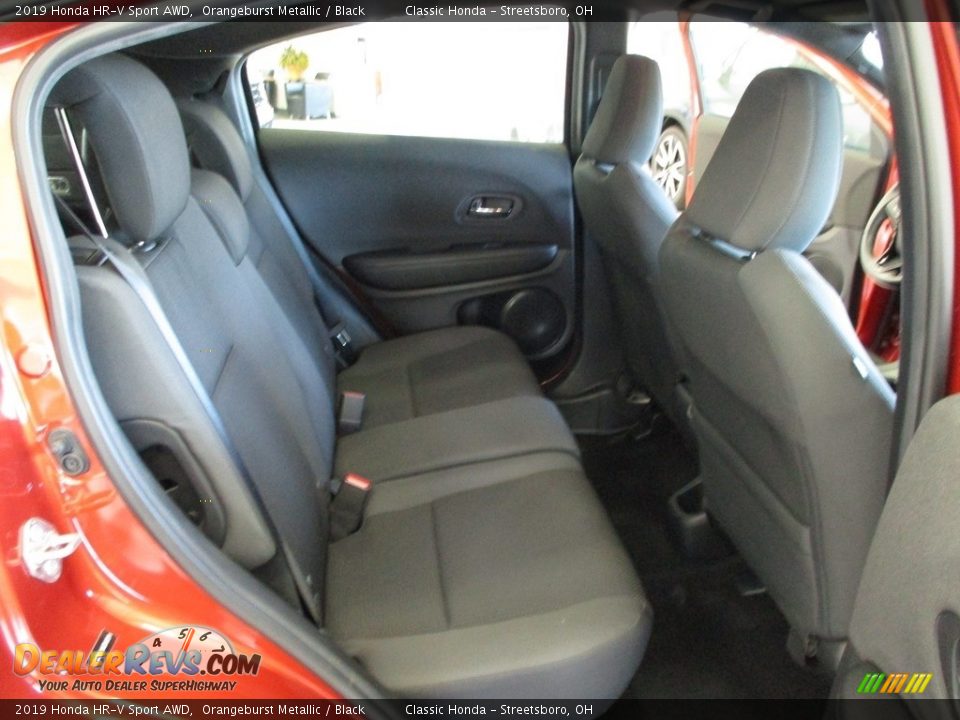 2019 Honda HR-V Sport AWD Orangeburst Metallic / Black Photo #19