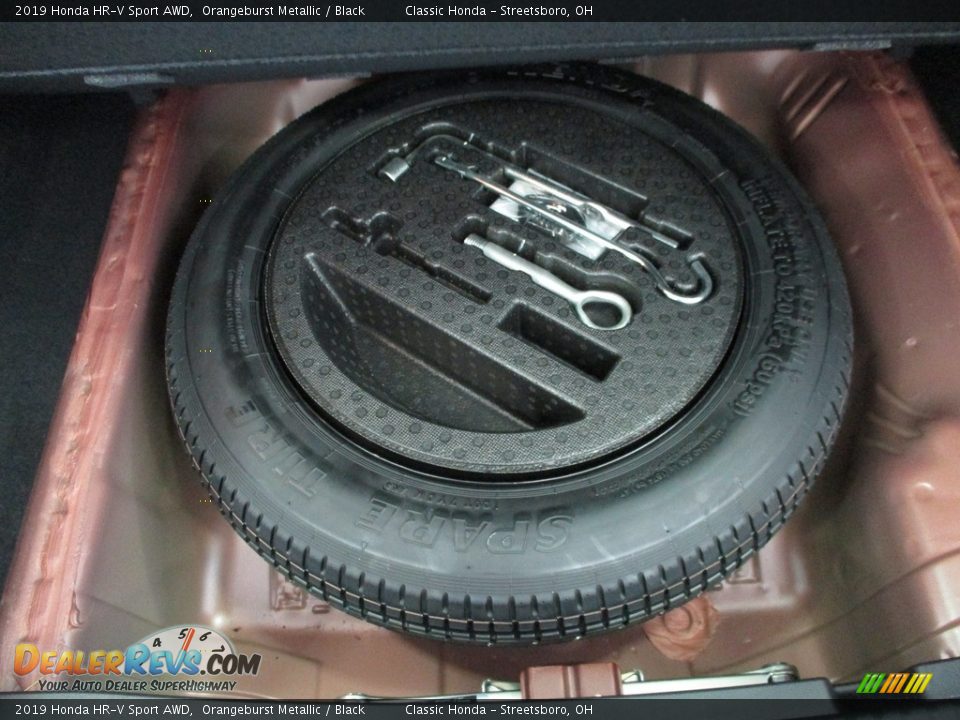 2019 Honda HR-V Sport AWD Orangeburst Metallic / Black Photo #21