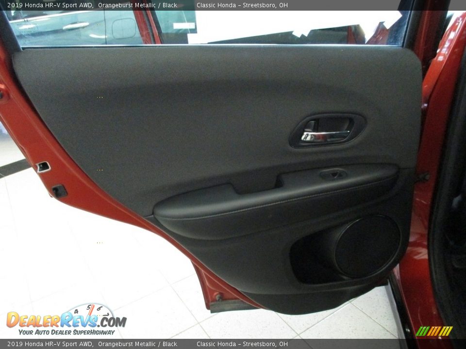 2019 Honda HR-V Sport AWD Orangeburst Metallic / Black Photo #22