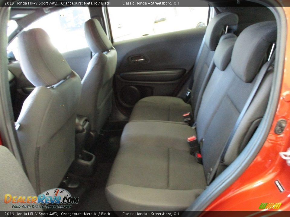 2019 Honda HR-V Sport AWD Orangeburst Metallic / Black Photo #24