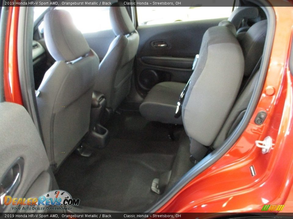 2019 Honda HR-V Sport AWD Orangeburst Metallic / Black Photo #25