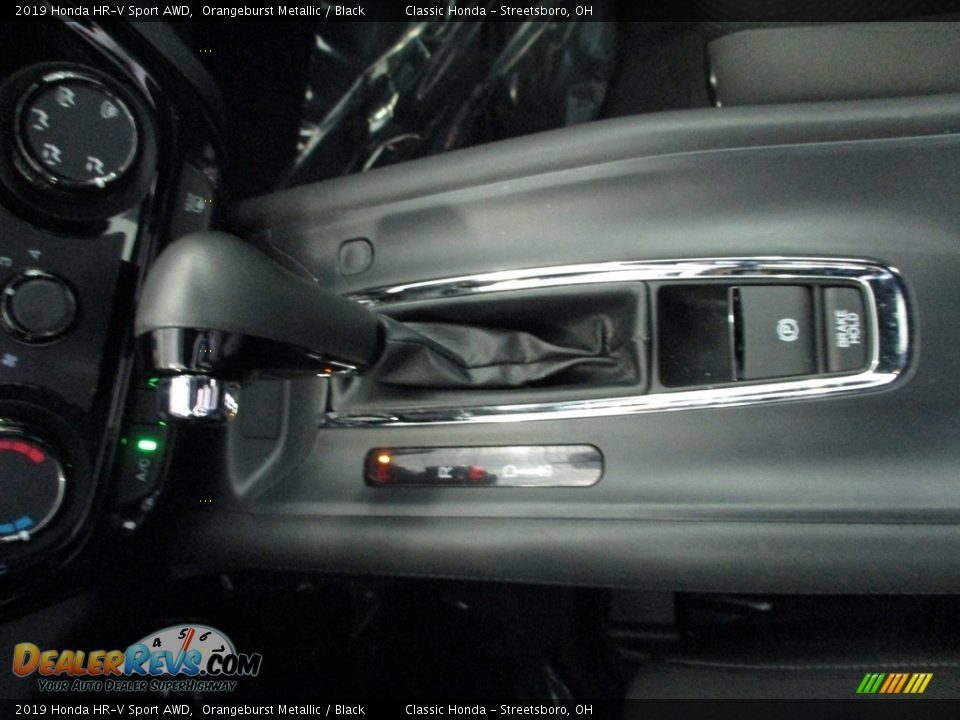 2019 Honda HR-V Sport AWD Orangeburst Metallic / Black Photo #34