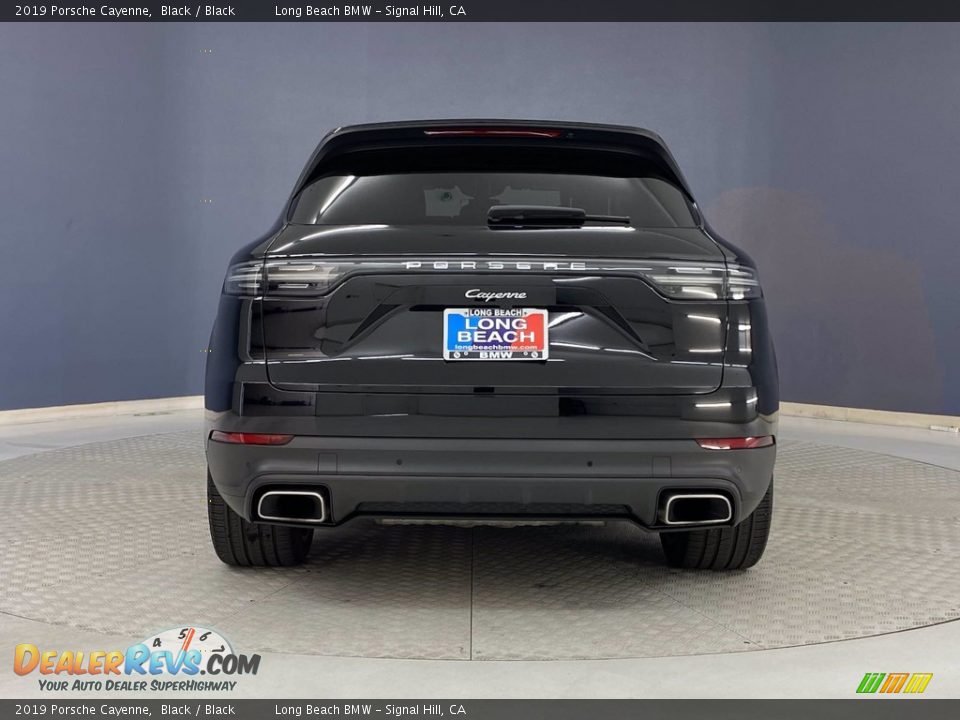 2019 Porsche Cayenne Black / Black Photo #4