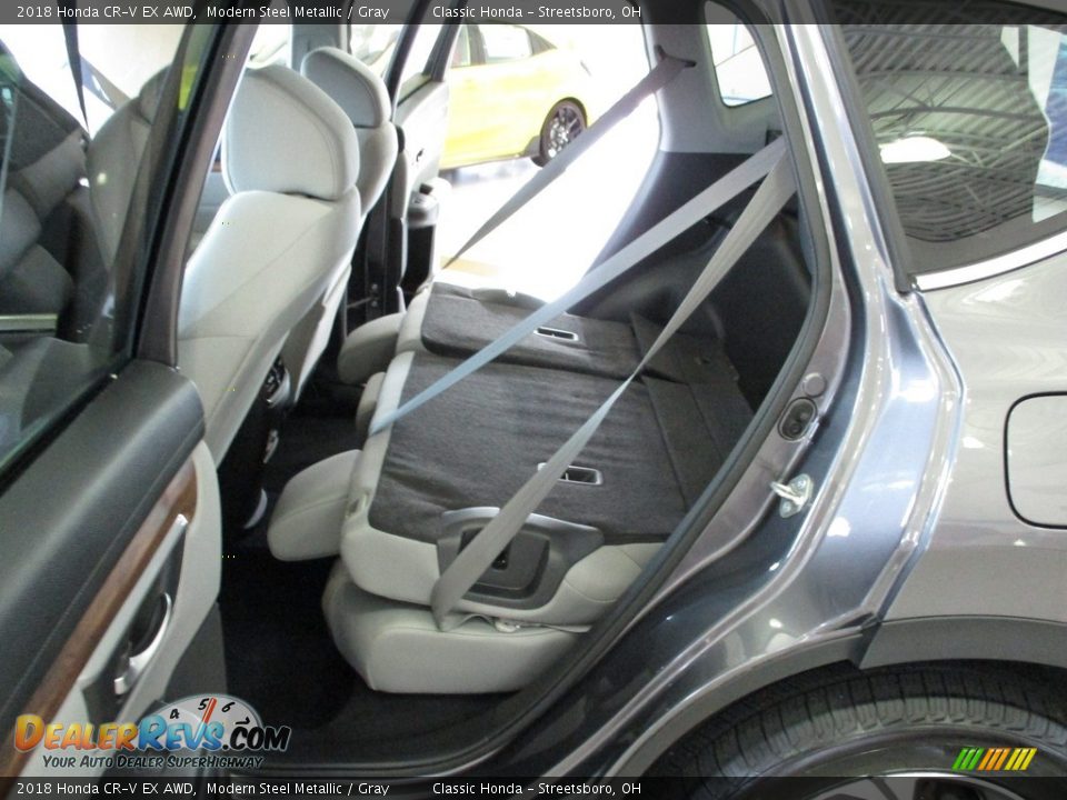 2018 Honda CR-V EX AWD Modern Steel Metallic / Gray Photo #16