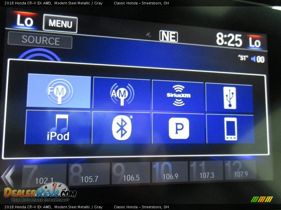 2018 Honda CR-V EX AWD Modern Steel Metallic / Gray Photo #35