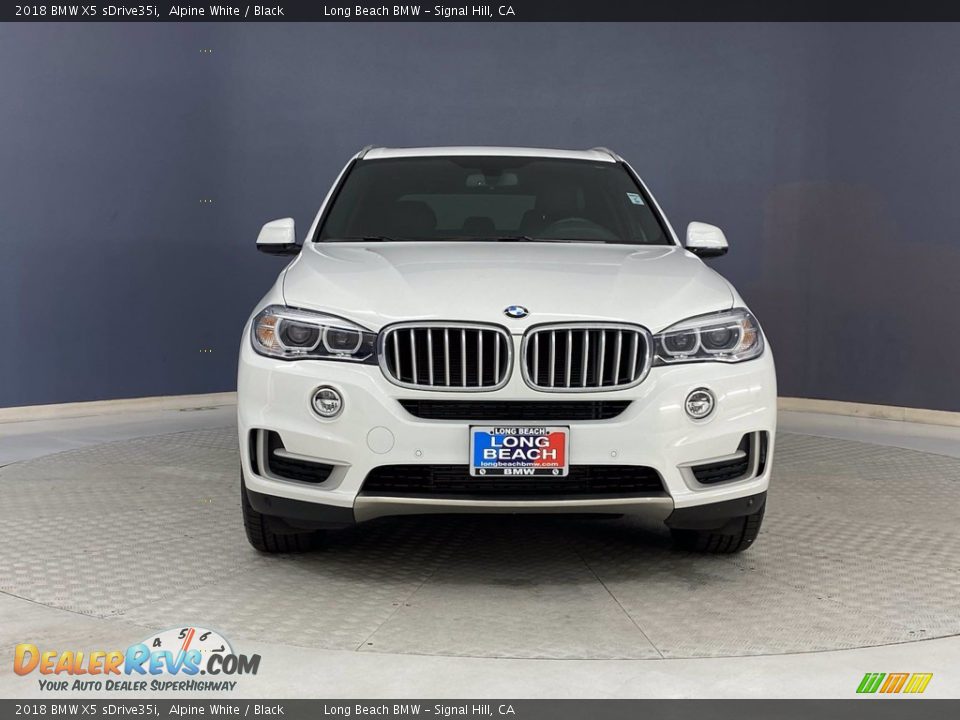 2018 BMW X5 sDrive35i Alpine White / Black Photo #2