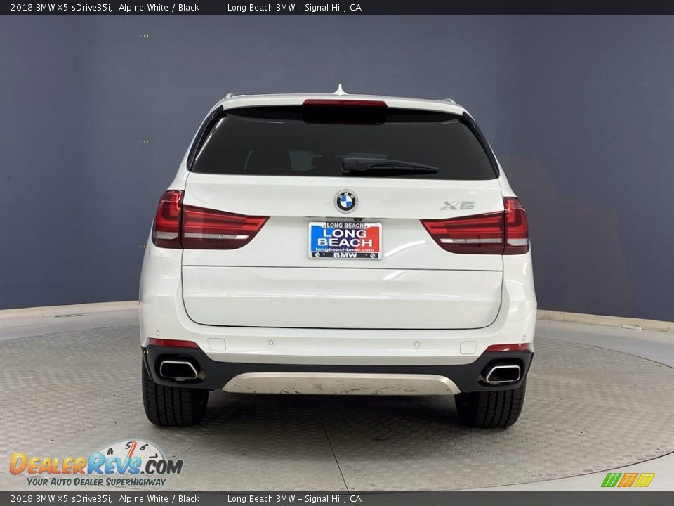 2018 BMW X5 sDrive35i Alpine White / Black Photo #4