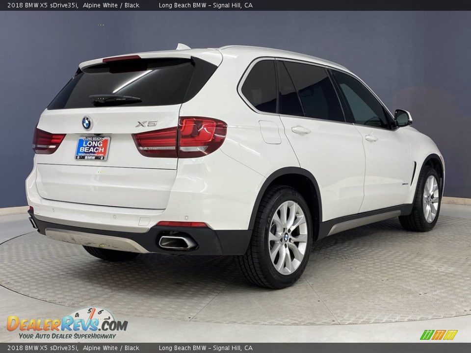 2018 BMW X5 sDrive35i Alpine White / Black Photo #5