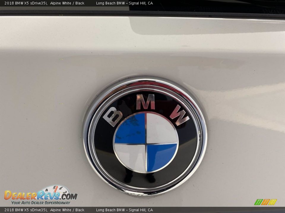 2018 BMW X5 sDrive35i Alpine White / Black Photo #10