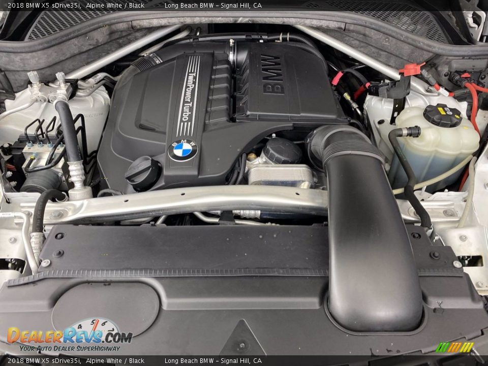 2018 BMW X5 sDrive35i Alpine White / Black Photo #12